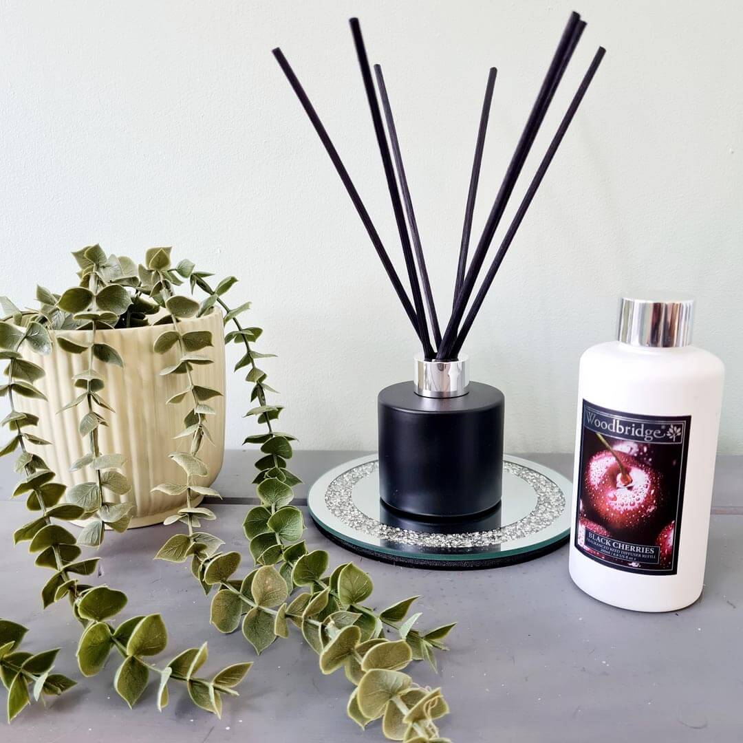 Claridges Diffuser Black Cherries Woodbridge Reed Diffuser Set | No23 Scents